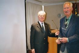 Jean-Pierre Staner  Medaille van 50 jaar luchtvaartbrevet