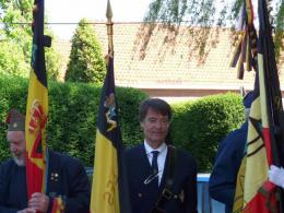 Pierre Van Hecke, nouveau porte-drapeau
